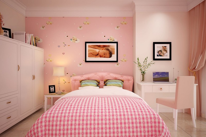 ý tưởng phòng ngủ màu hồng (10)