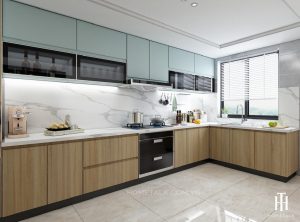 thiết kế nội thất nhà bếp nhỏ