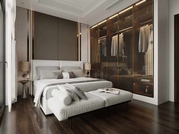 Mẫu thiết kế phòng ngủ lịch lãm, đậm “Phẩm chất quý ông” 