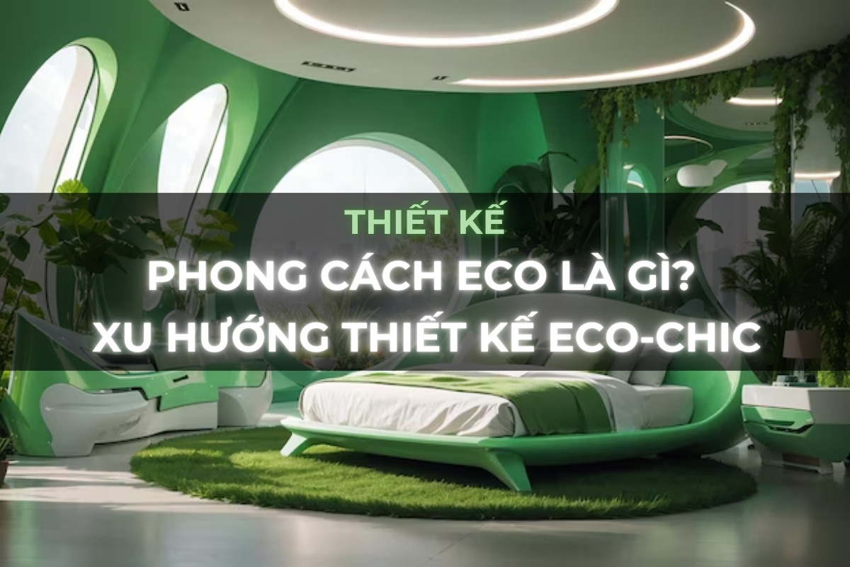 phong cach eco la gi xu huong thiet ke noi that eco chic