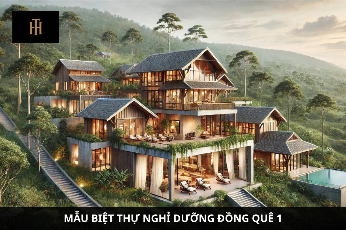 biet thu nghi duong dong que tron khoi pho thi hoa minh vao thien nhien