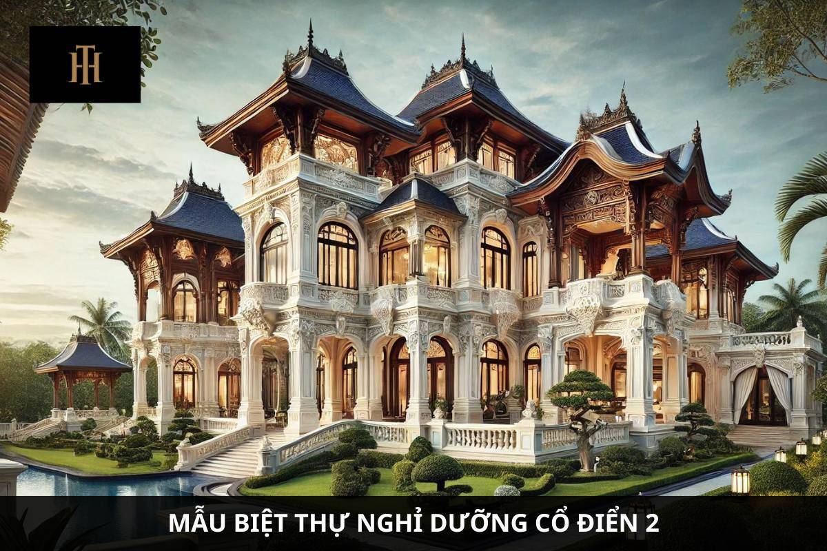 mau biet thu co dien dep thiet ke tinh xao kien truc doc dao