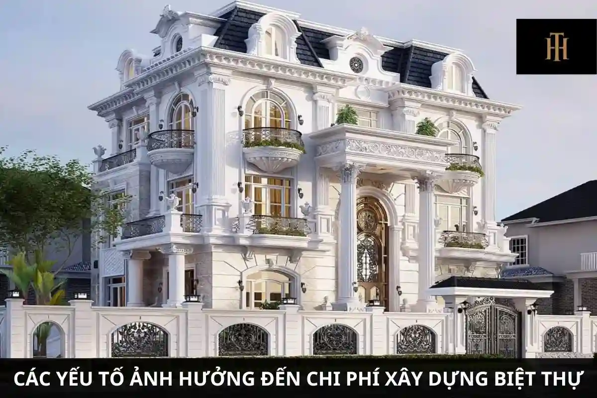 tong hop nhung yeu to anh huong den chi phi xay dung biet thu