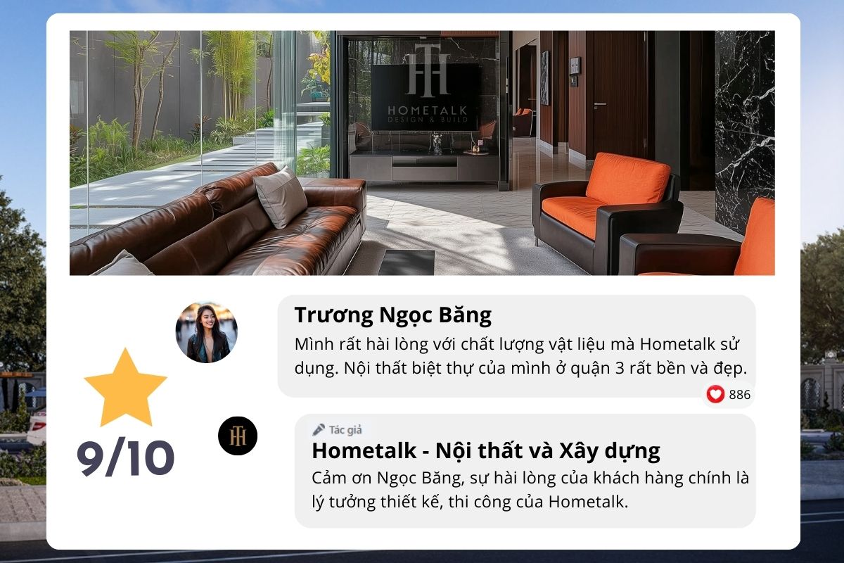 khach hang de lai binh luan tai bai dang fanpage cua cong ty xay dung biet thu uy tin quan 3 hometalk