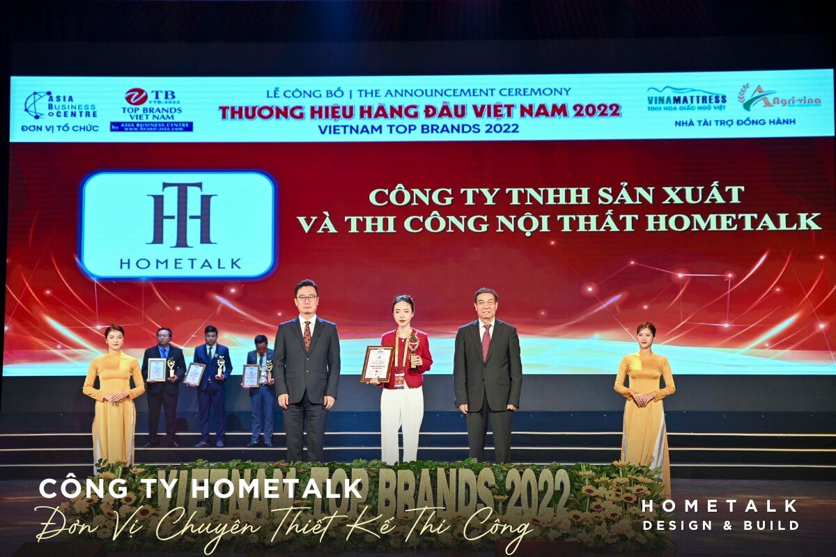 nha thau thiet ke thi cong biet thu tron goi hometalk la mot trong nhung thuong hieu hang dau viet nam 2022