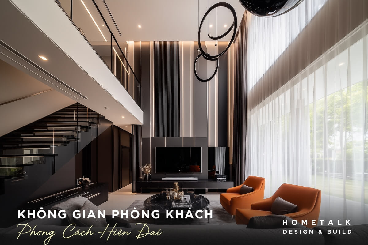 phong khach hien dai voi thiet ke khong gian mo tao cam giac thoang dang cho khong gian