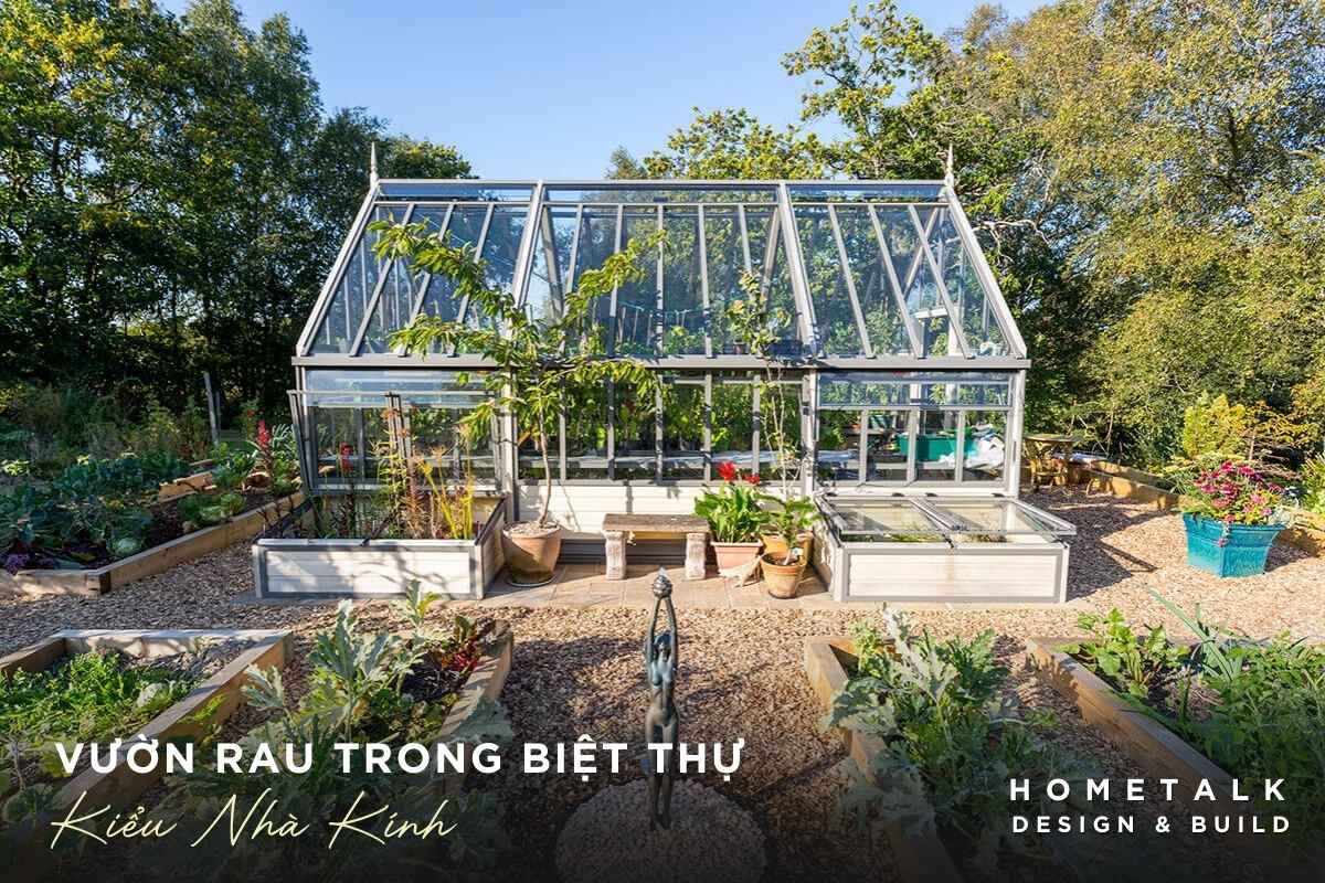 Bật Mí 4 Mẫu Vườn Rau Trong Biệt Thự Sạch, đẹp Hút Hồn