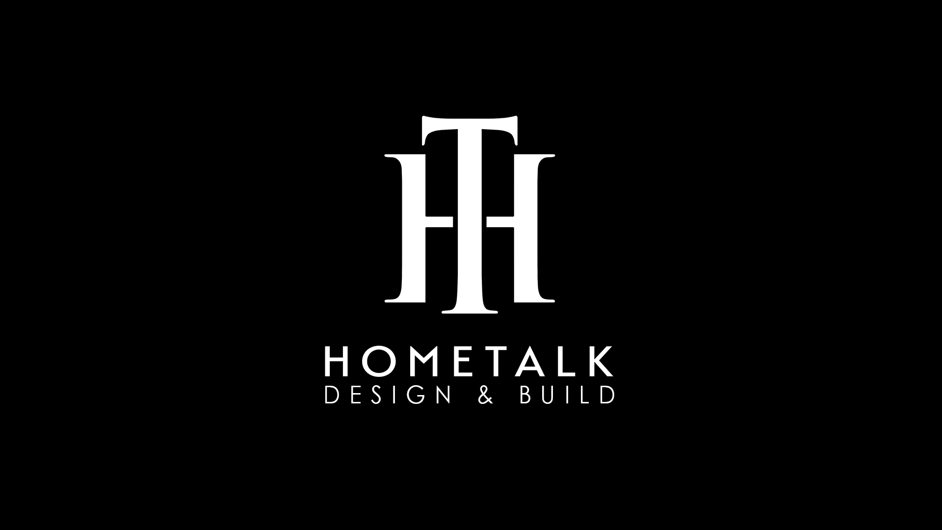 Logo hometalk design and build