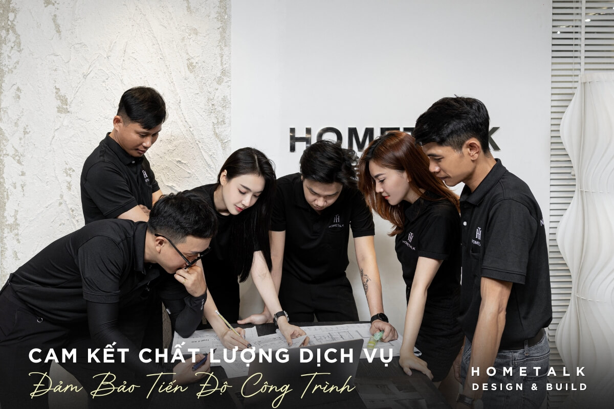 hometalk cam kết su dung vật liệu cao cấp chính hang dam bao do ben va tinh tham my cho cong trinh