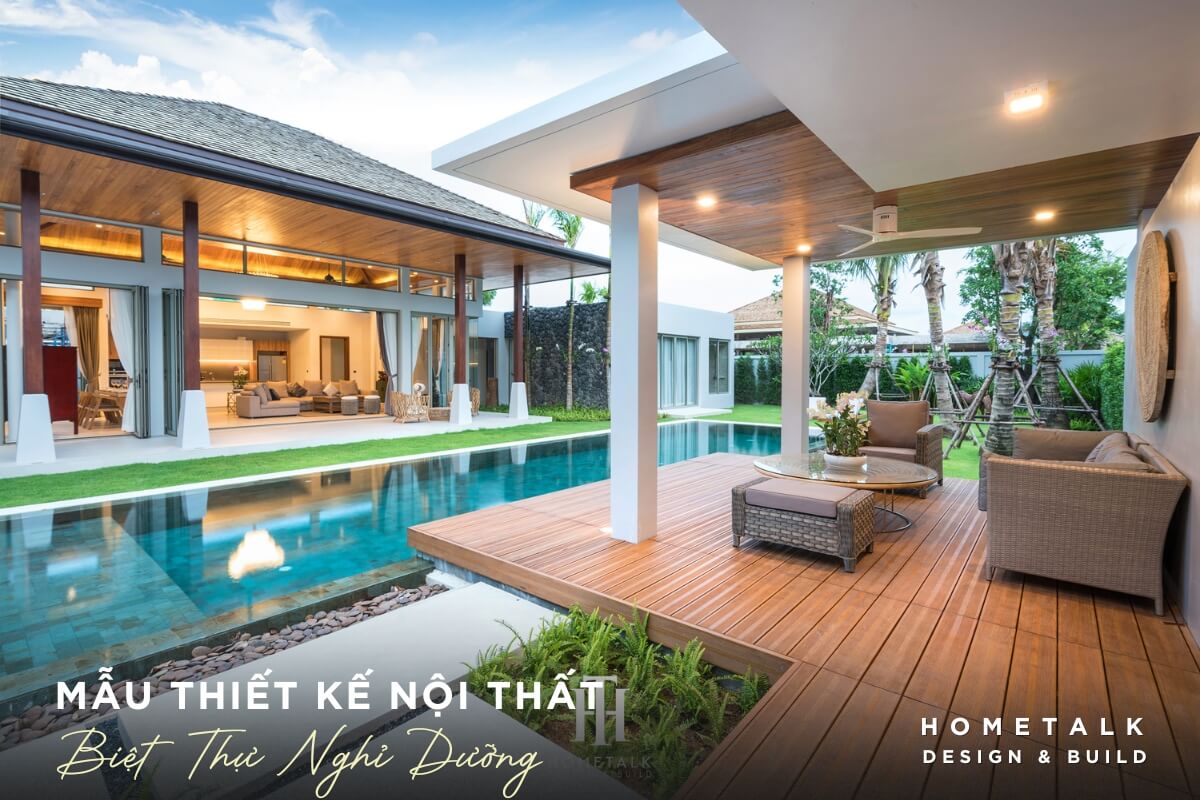 mau noi that modern luxury cua biet thu nghi duong ket hop hai hoa giua kien truc hien dai va thien nhien