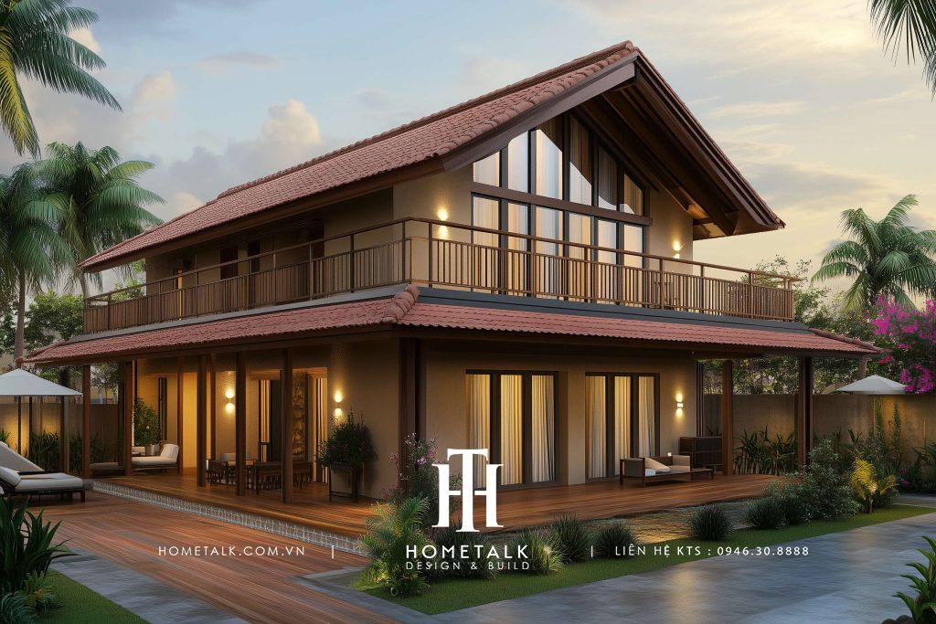 Tổng Hợp Mẫu Thiết Kế Biệt Thự Đẹp Và Đẳng Cấp 361 thiet ke biet thu san vuon nghi duong tropical 41