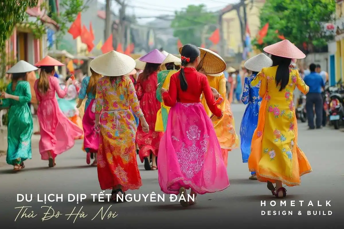 pho phuong ha noi ngay tet ruc ro sac hoa tu hoa dao den hoa mai