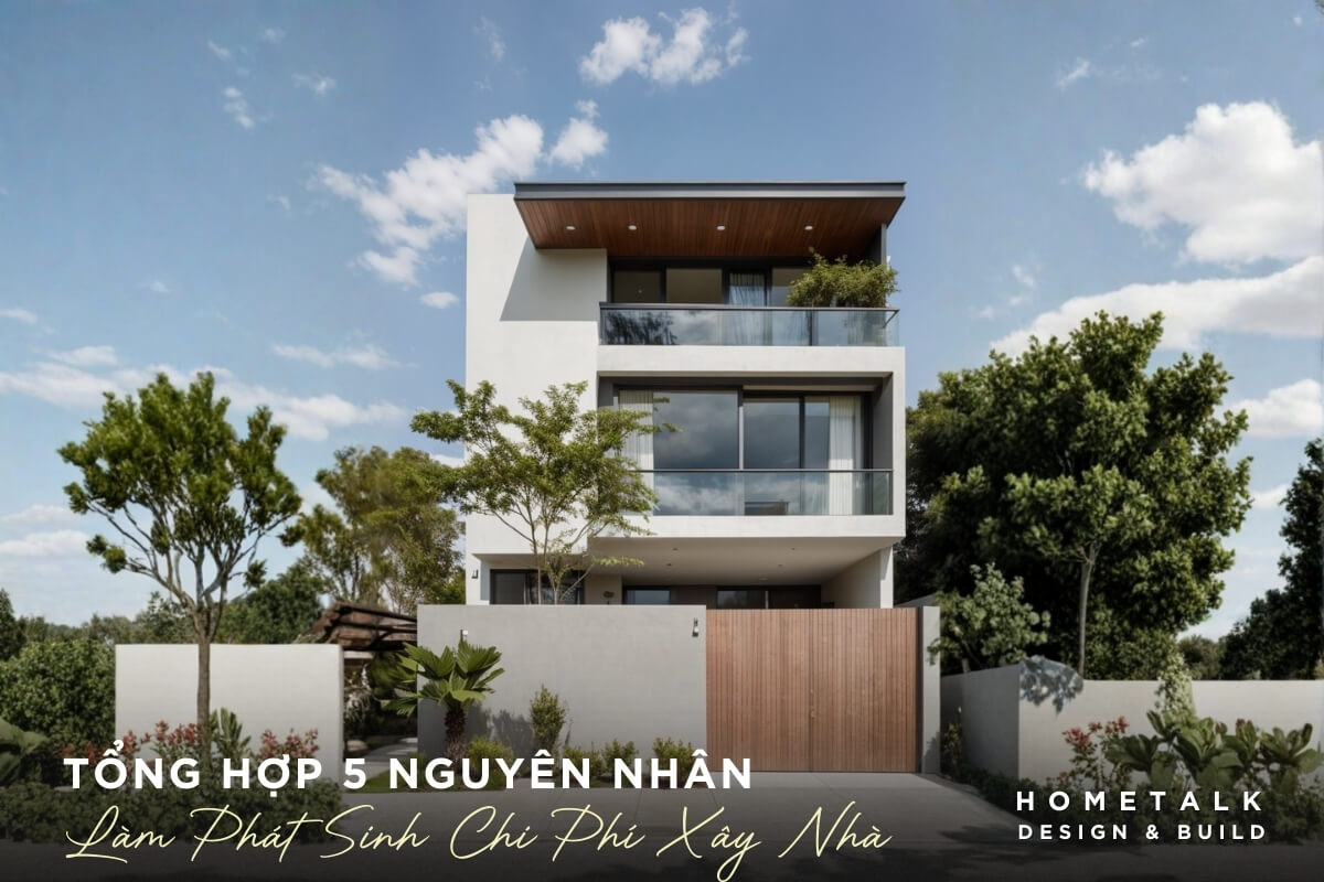 5 nguyen nhan goc khien cong trinh de bi doi chi phi neu khong duoc kiem soat ngay tu dau