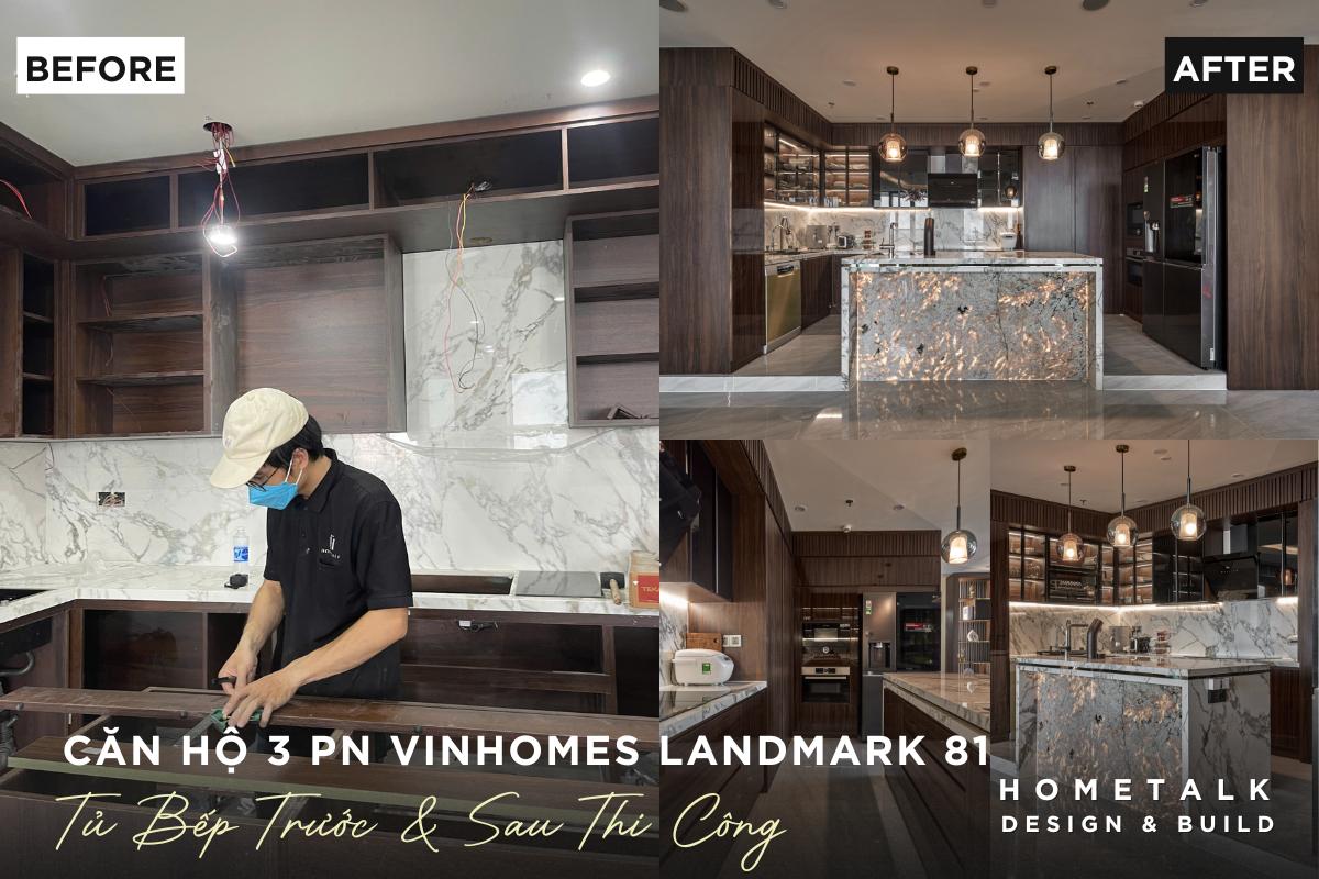 Ảnh trước và sau khi thi công tủ bếp cho căn hộ Modern Luxury anh truoc va sau khi thi cong tu bep cho can ho modern luxury