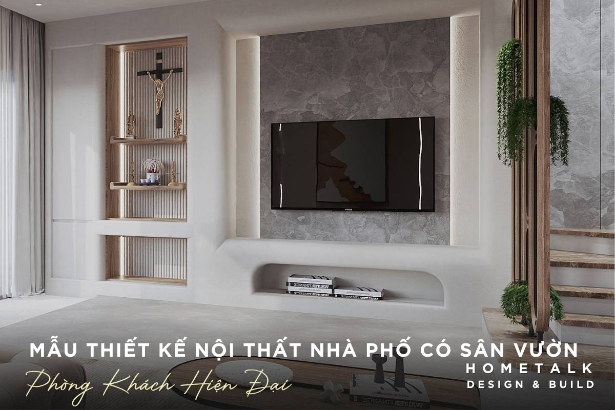Công ty thiết kế thi công nội thất nhà phố Quận 6 TPHCM - Chuyên nghiệp, uy tín, giá tốt 51 bai tri ke trang tri tinh te tao diem nhan cho phong khach nha pho hien dai