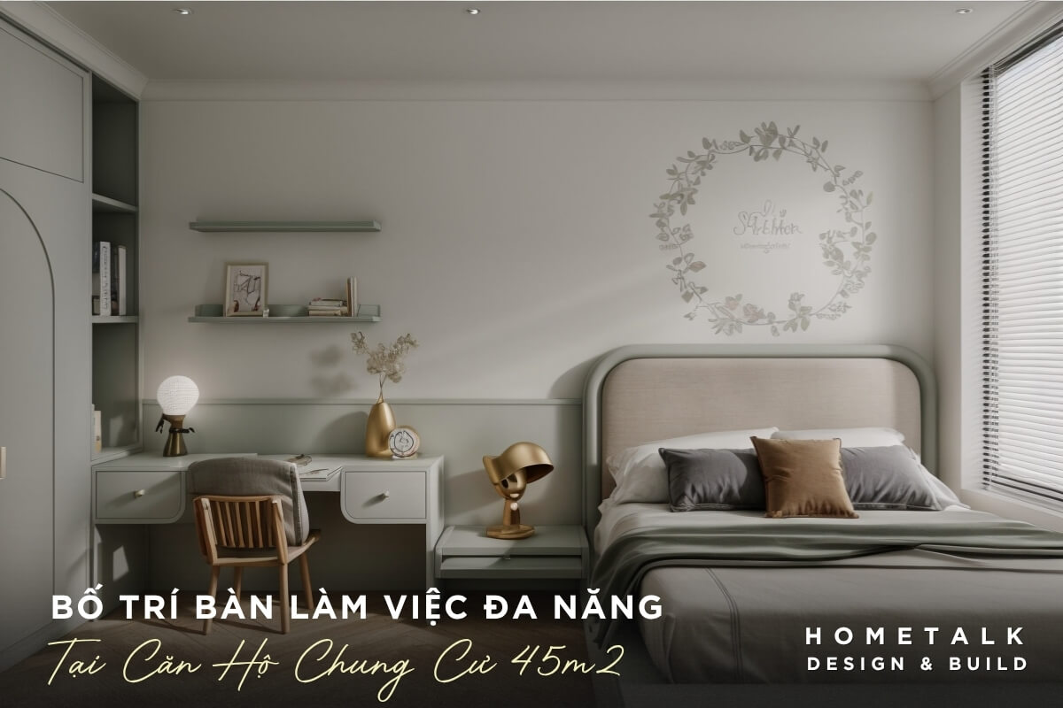 Bàn làm việc đa năng thích hợp cho phòng ngủ có diện tích nhỏ Ban lam viec da nang thich hop cho phong ngu co dien tich nho