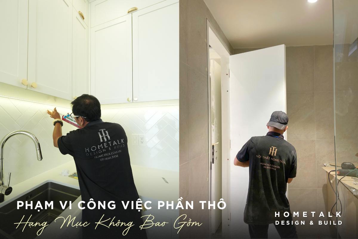 bang cac hang muc khong bao gom trong xay dung phan tho