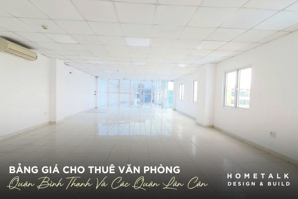 bang gia cho thue van phong quan Binh Thanh va cac quan lan can