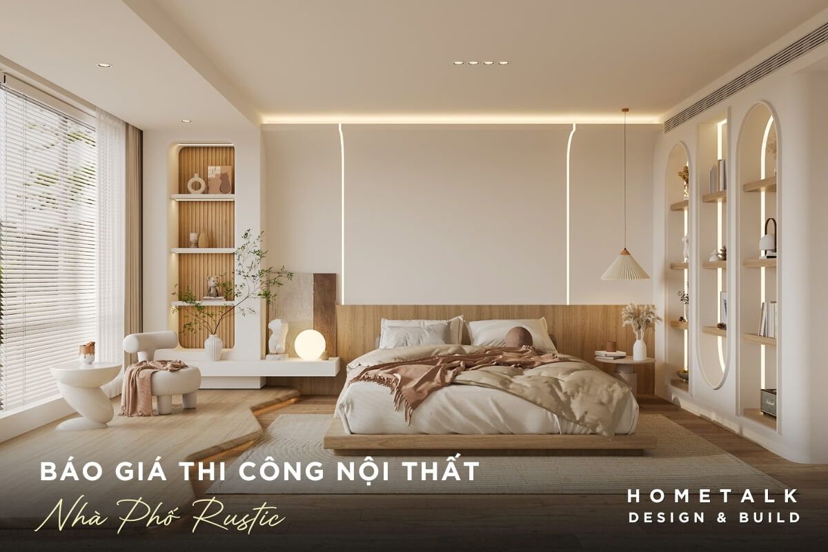 Báo giá thi công nội thất nhà phố Quận 3 phong cách Rustic Bao gia thi cong noi that nha pho Quan 3 kieu Rustic thuc su tuy thuoc vao viec ban sang tao