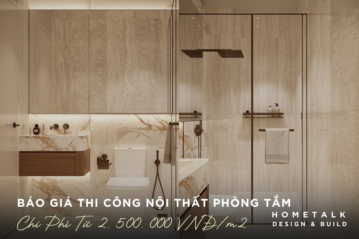 bao gia thi cong noi that phong tam nha pho thu duc hien dai sang trong voi da marble anh vang chi phi tu 2,5 trieu