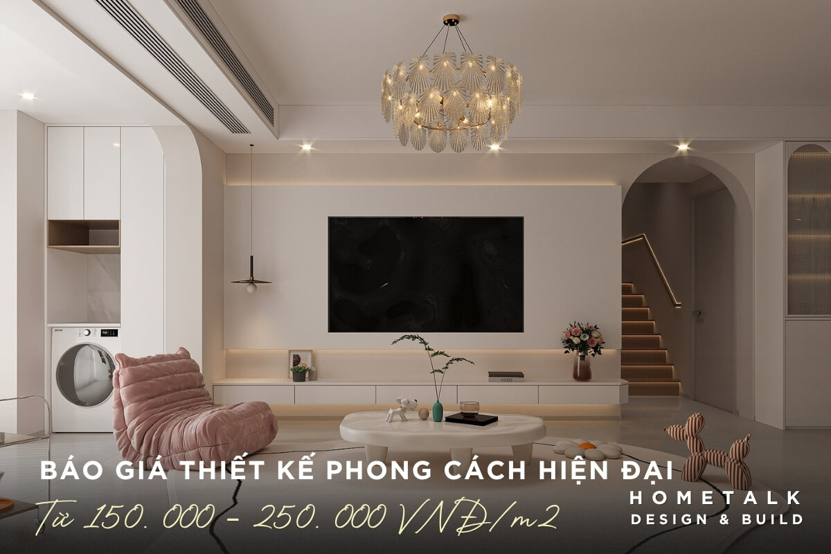 bao gia thiet ke noi that nha pho thu duc phong cach hien dai sang trong tinh te voi gam mau trang kem