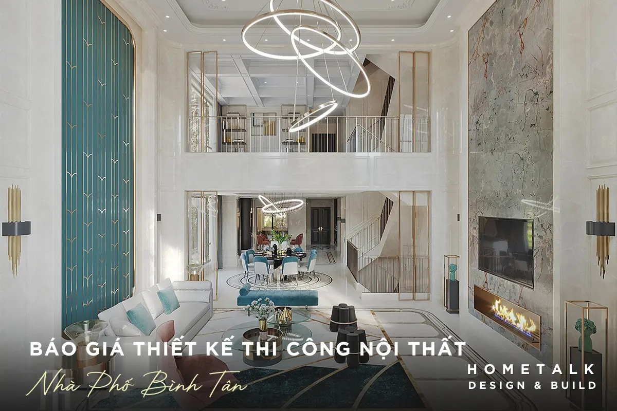 Cap nhat chi tiet bang bao gia thiet ke thi cong noi that nha pho Binh Tan