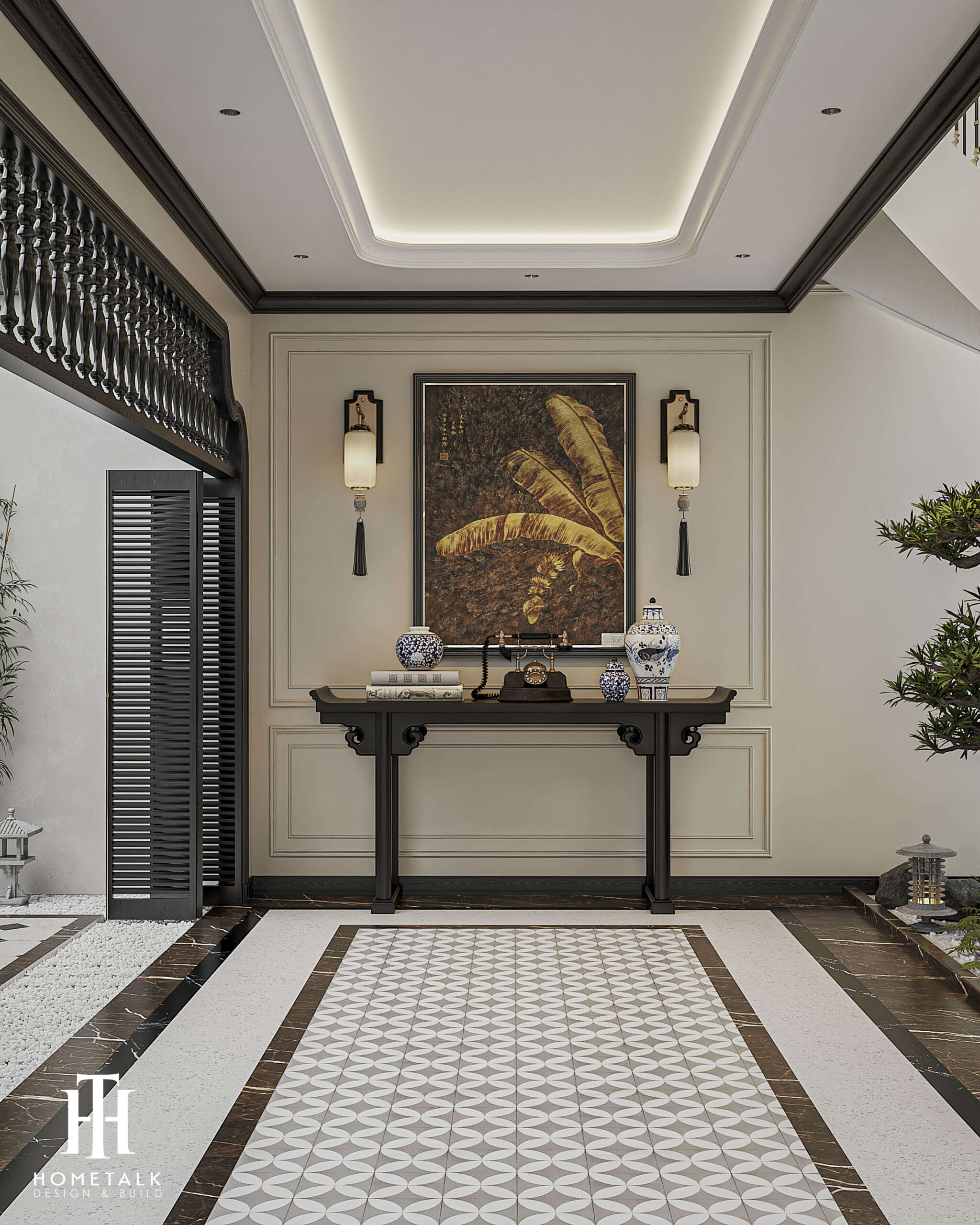 Biệt Thự Indochine - Phong Sương Villa - Hometalk - Đơn Vị Thiết Kế Thi ...