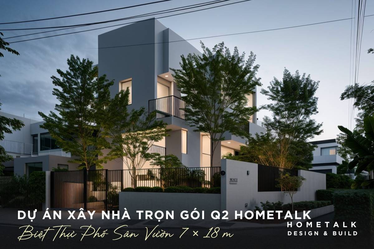 biet thu san vuon 7×18m phong cach hien dai trong truc quan tu cam tu mai truoc nha