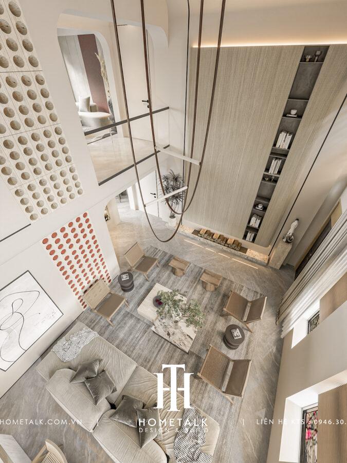 Biệt thự Modern mix Wabi Sabi - The Atrium Villa - Anh Lâm - Bình Dương 19 biet thu the atrium villa anh lam 1