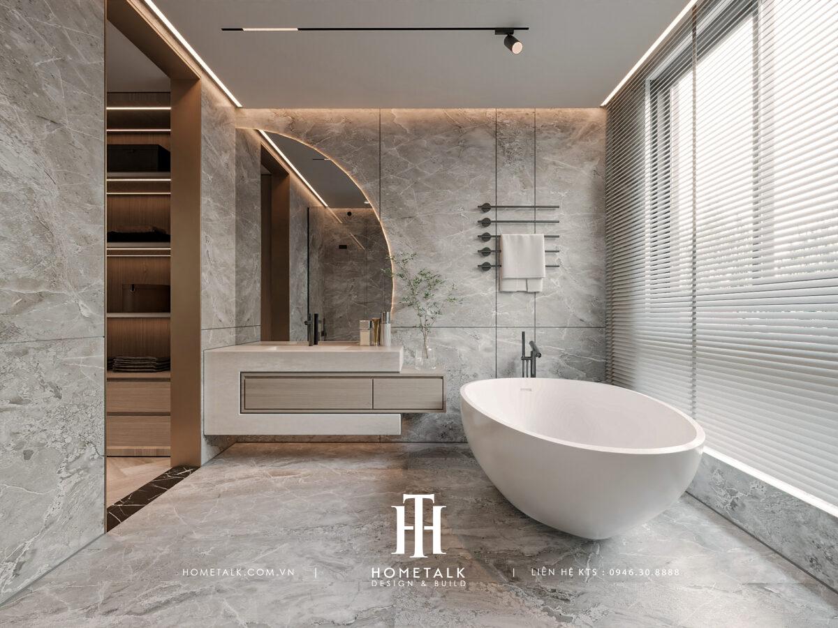 Biệt thự Modern mix Wabi Sabi - The Atrium Villa - Anh Lâm - Bình Dương 9 biet thu the atrium villa anh lam 11