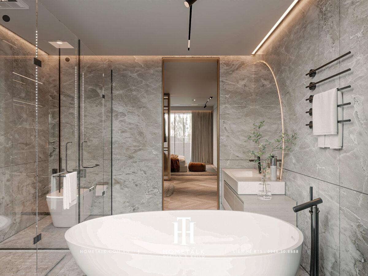 Biệt thự Modern mix Wabi Sabi - The Atrium Villa - Anh Lâm - Bình Dương 7 biet thu the atrium villa anh lam 13