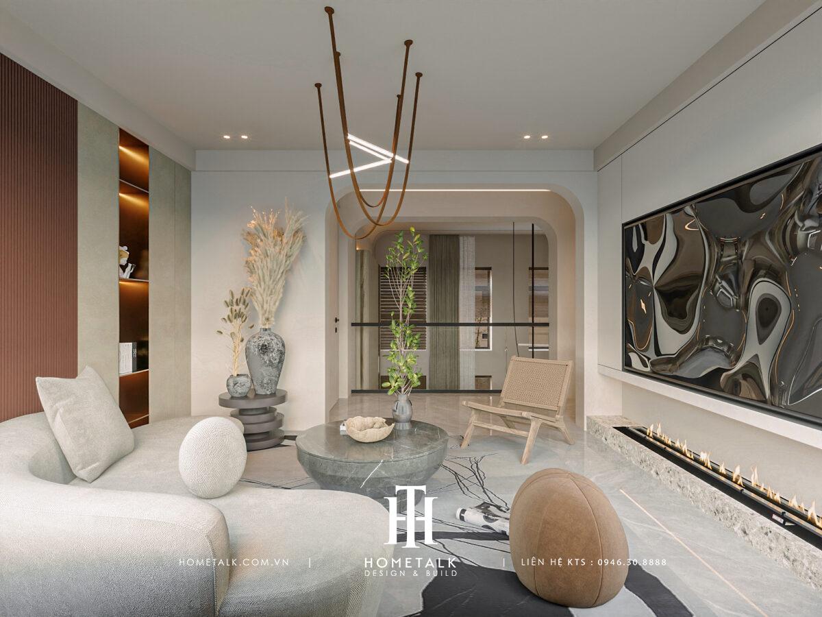 Biệt thự Modern mix Wabi Sabi - The Atrium Villa - Anh Lâm - Bình Dương 2 biet thu the atrium villa anh lam 18