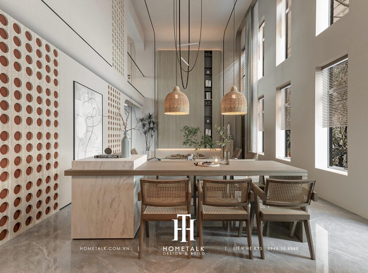 Biệt thự Modern mix Wabi Sabi - The Atrium Villa - Anh Lâm - Bình Dương 16 biet thu the atrium villa anh lam 4