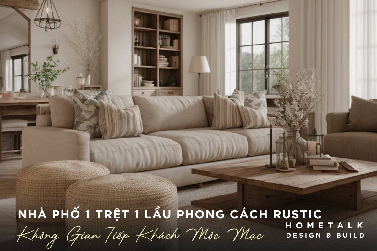 Công ty thiết kế thi công nội thất nhà phố Quận 6 TPHCM - Chuyên nghiệp, uy tín, giá tốt 55 bo ghe sofa vai bo ban tra mat go nguyen khoi tao nen khong gian noi that rustic gan gui