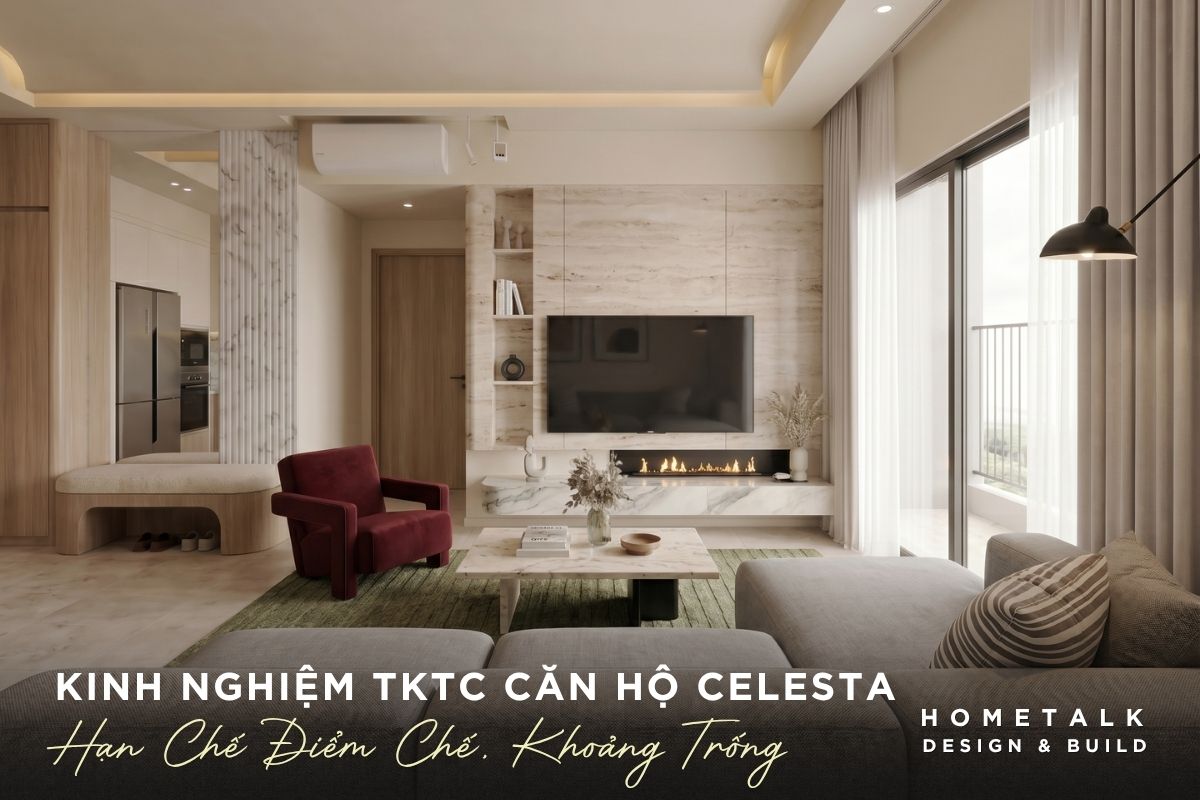 Bố trí nội thất căn hộ Celesta Rise hạn chế điểm chết, khoảng trống khó sử dụng bo tri noi that can ho celesta rise han che diem chet khoang trong kho su dung