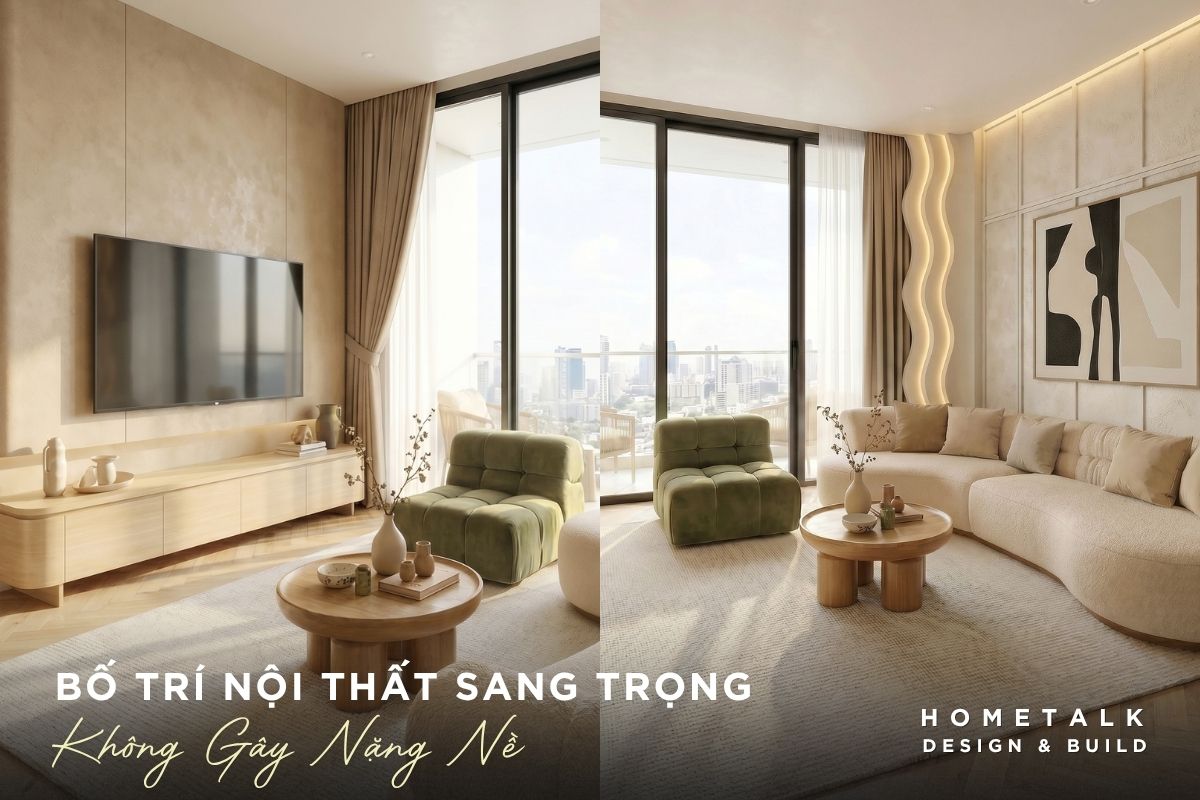 bo tri noi that sang trong nhung khong gay nang ne cho can ho 2pn king crown infinity