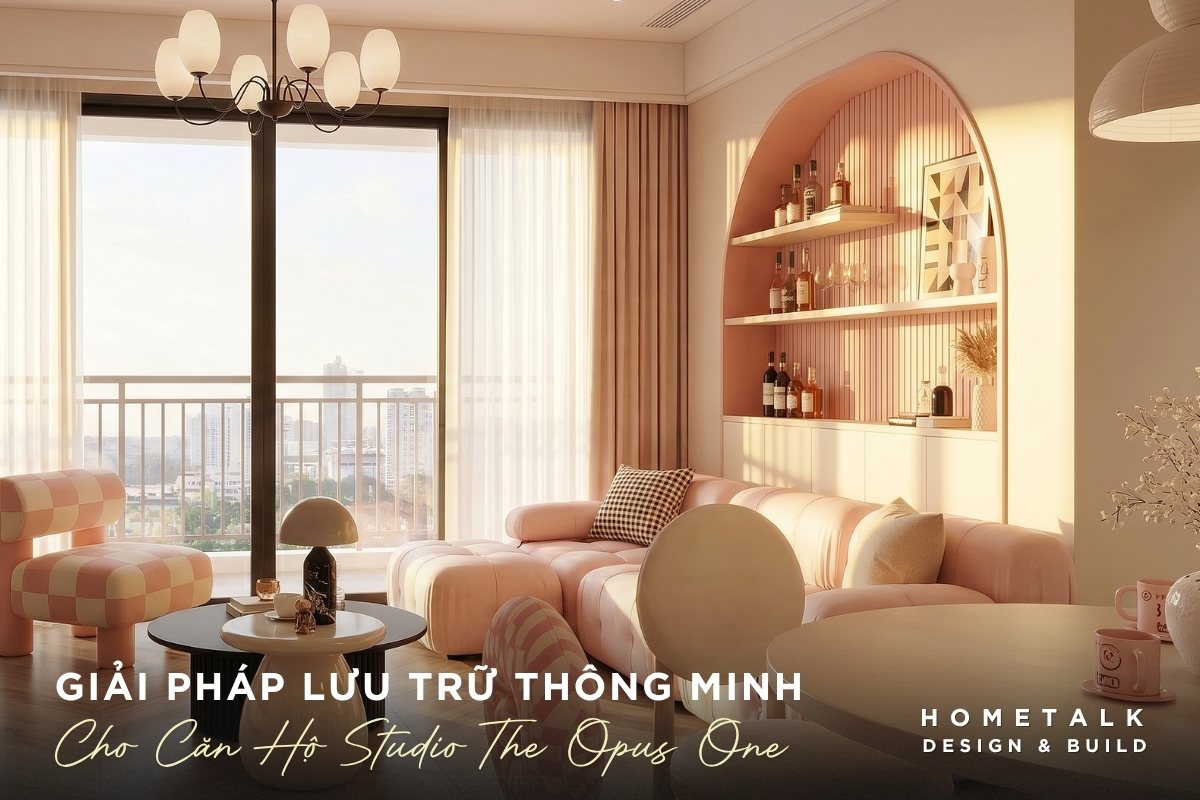 Các giải pháp lưu trữ thông minh khi thiết kế căn hộ Studio The Opus One cac giai phap luu tru thong minh khi thiet ke can ho studio the opus one