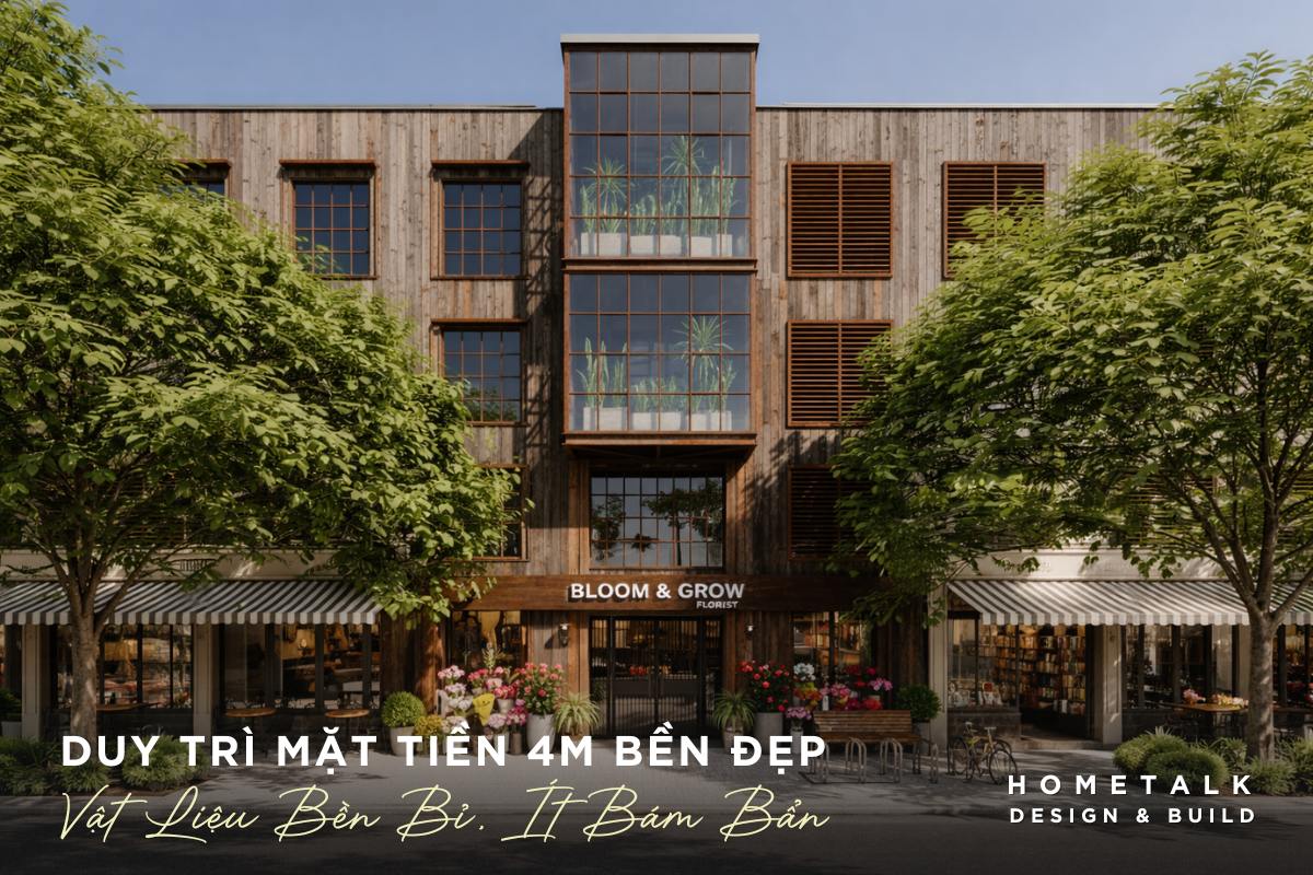 cac loai chat lieu ben bi it bam ban va de ve sinh cho mat tien nha ngang 4m