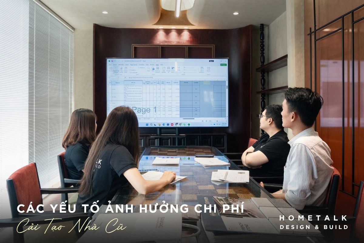 cac yeu to anh huong den ngan sach chi phi thi cong cai tao cong trinh nha cu