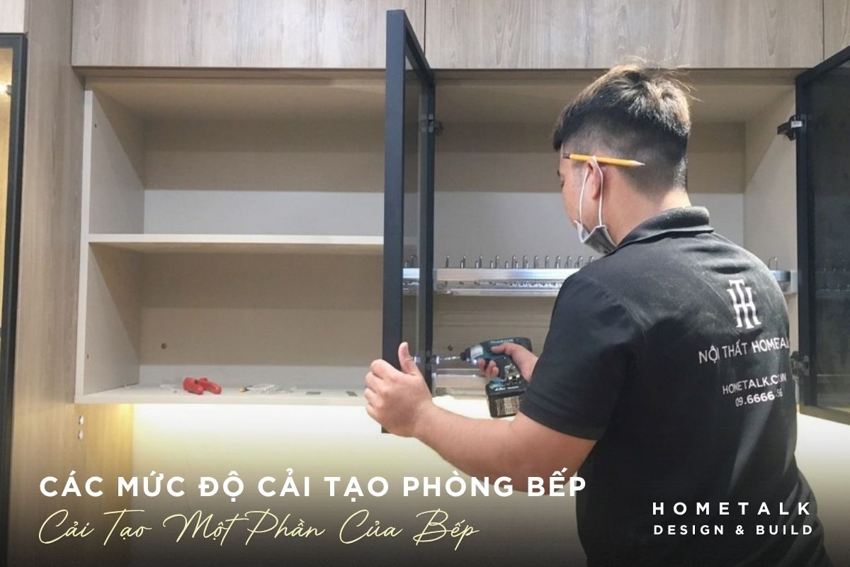 Cải tạo một phần phòng bếp phù hợp khi phạm vi thay đổi nhỏ cai tao mot phan phong bep phu hop khi pham vi thay doi nho