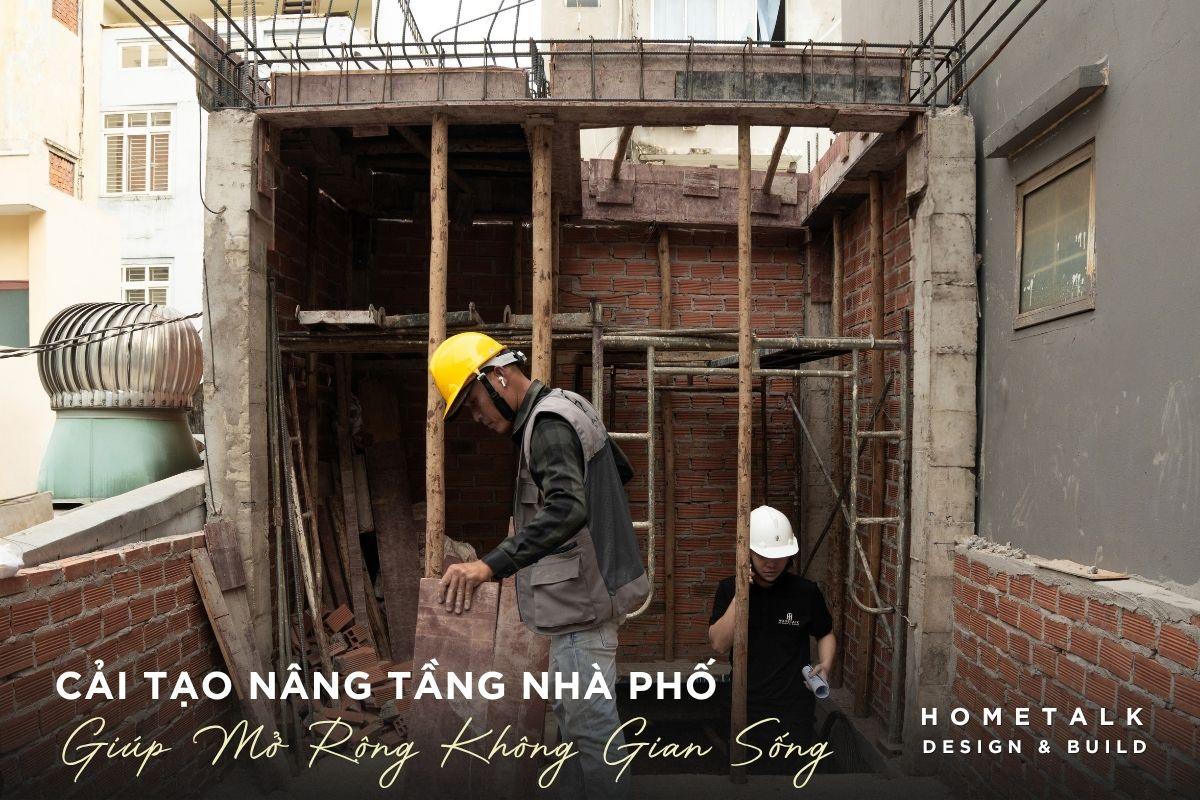 Cải tạo nhà phố TP.HCM theo hiện trạng: Thiết kế và thi công phù hợp 7 cai tao nang tang nha pho la giai phap hieu qua giup mo rong khong gian song