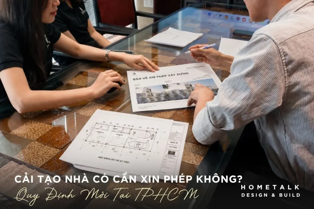 cai tao nha co can xin phep khong? Quy dinh moi tai tphcm