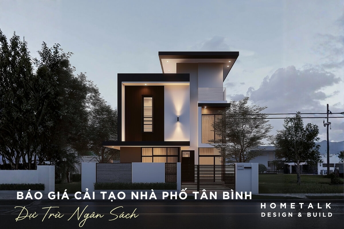 Cai tao nha pho Tan Binh phai du tru chi phi thao do, xu ly tham va nang cap he thong ky thuat