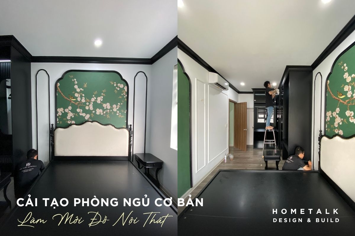 Cải tạo phòng ngủ TP.HCM: Sửa thế nào, chi phí bao nhiêu? 16 cai tao phong ngu chi can lam moi do noi that khi he thong ky thuat con su dung tot