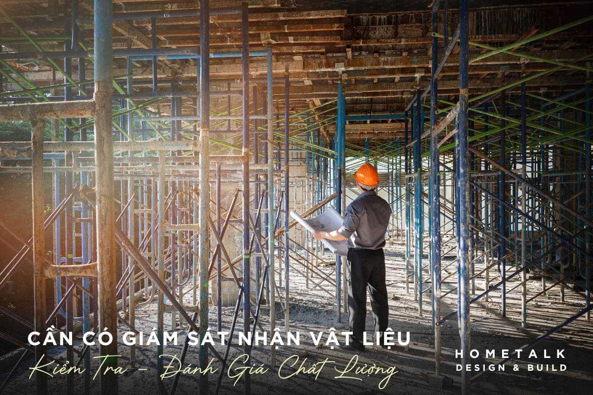 can co giam sat nhan vat lieu trong xay dung la qua trinh kiem tra danh gia chat luong