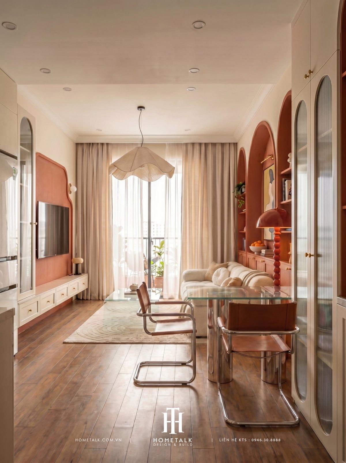 can ho dieu huyen eclectic du an the peak midtown 70m2 8