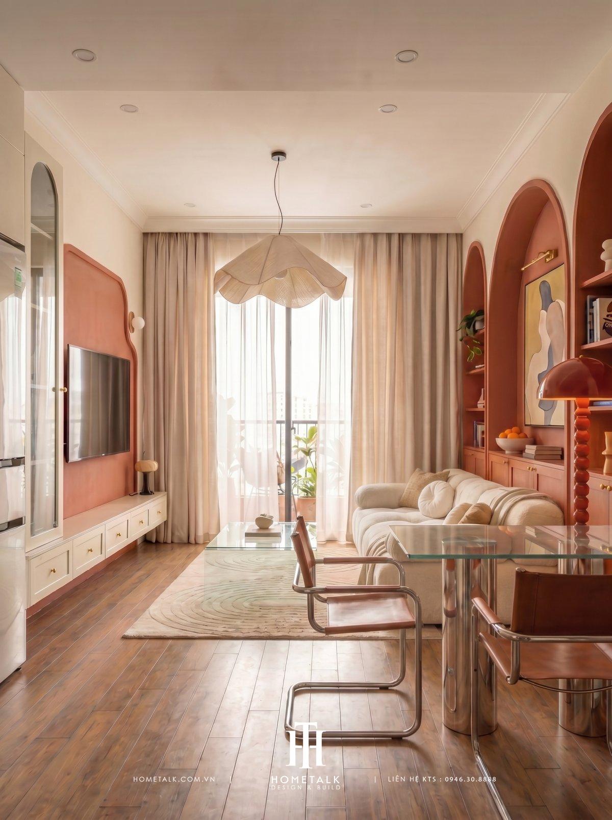 can ho dieu huyen eclectic du an the peak midtown 70m2 9