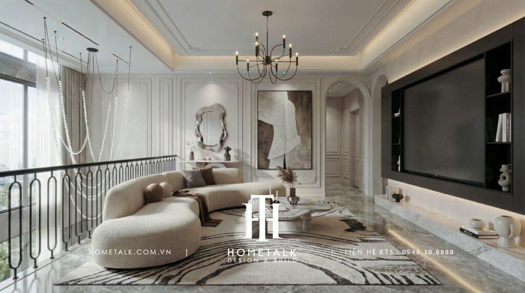 Căn hộ Duplex 150m2 3PN phong cách Tân cổ điển The Infiniti Quận 7 8 can ho duplex the infinity quan 7 3 phong ngu tan co dien 5