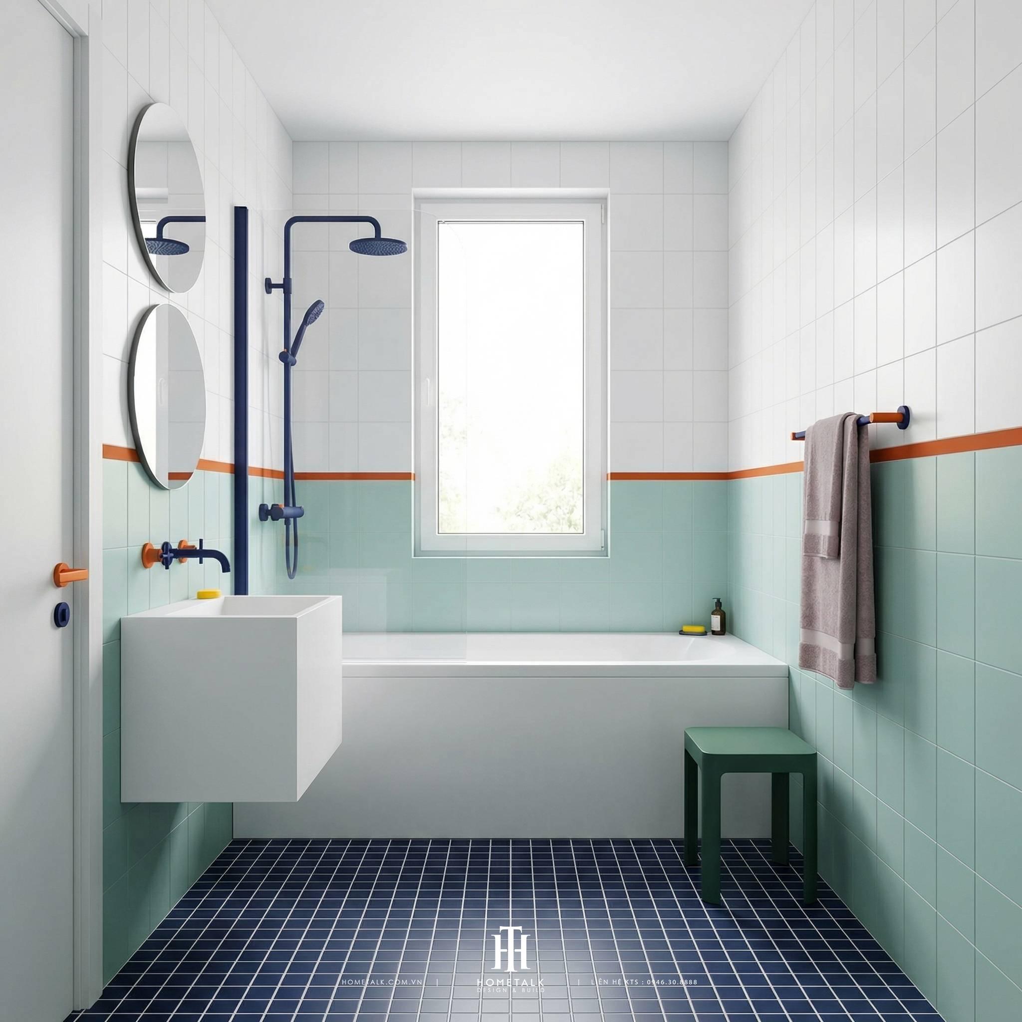 can ho duy anh midcentury modern retro du an celesta rise 82m2 13