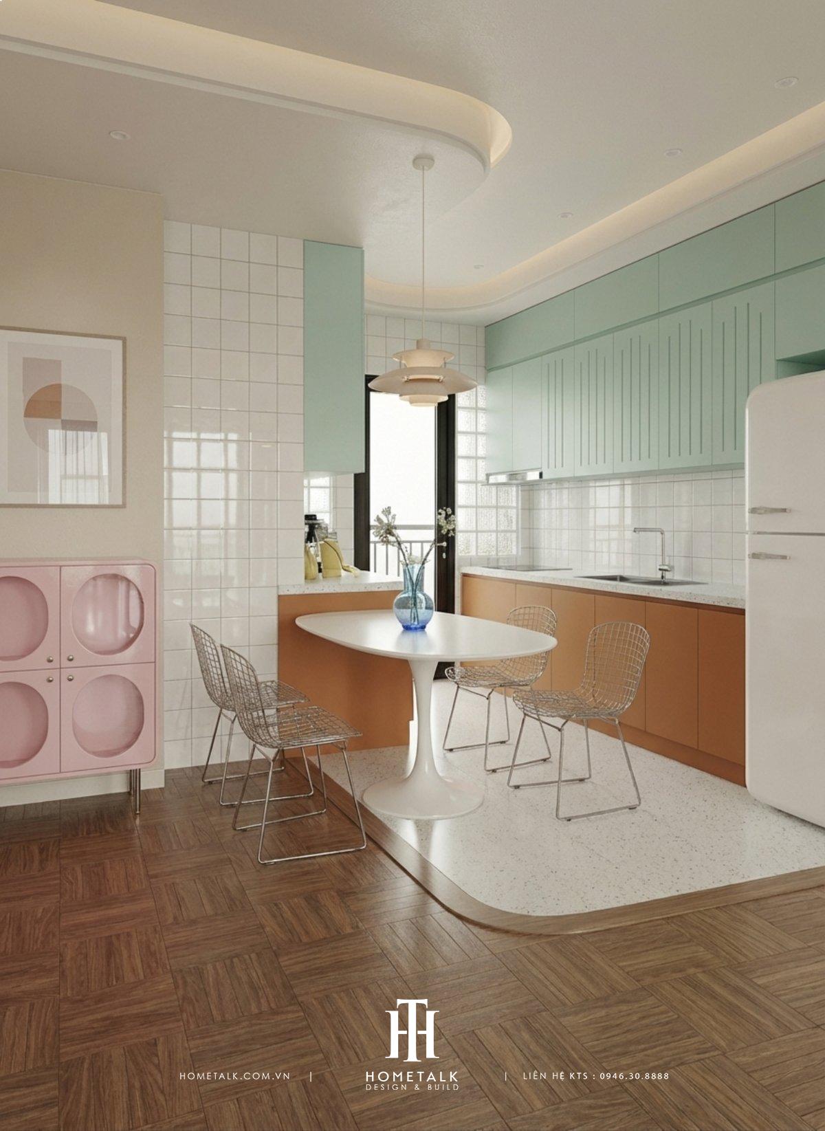 can ho duy anh midcentury modern retro du an celesta rise 82m2 6